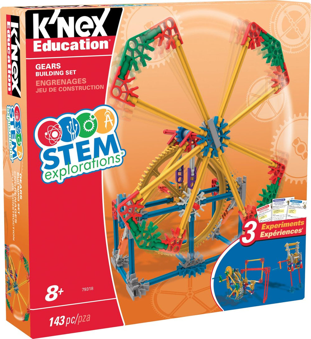 K'nex-stamverkenningen: tandwielbouwset