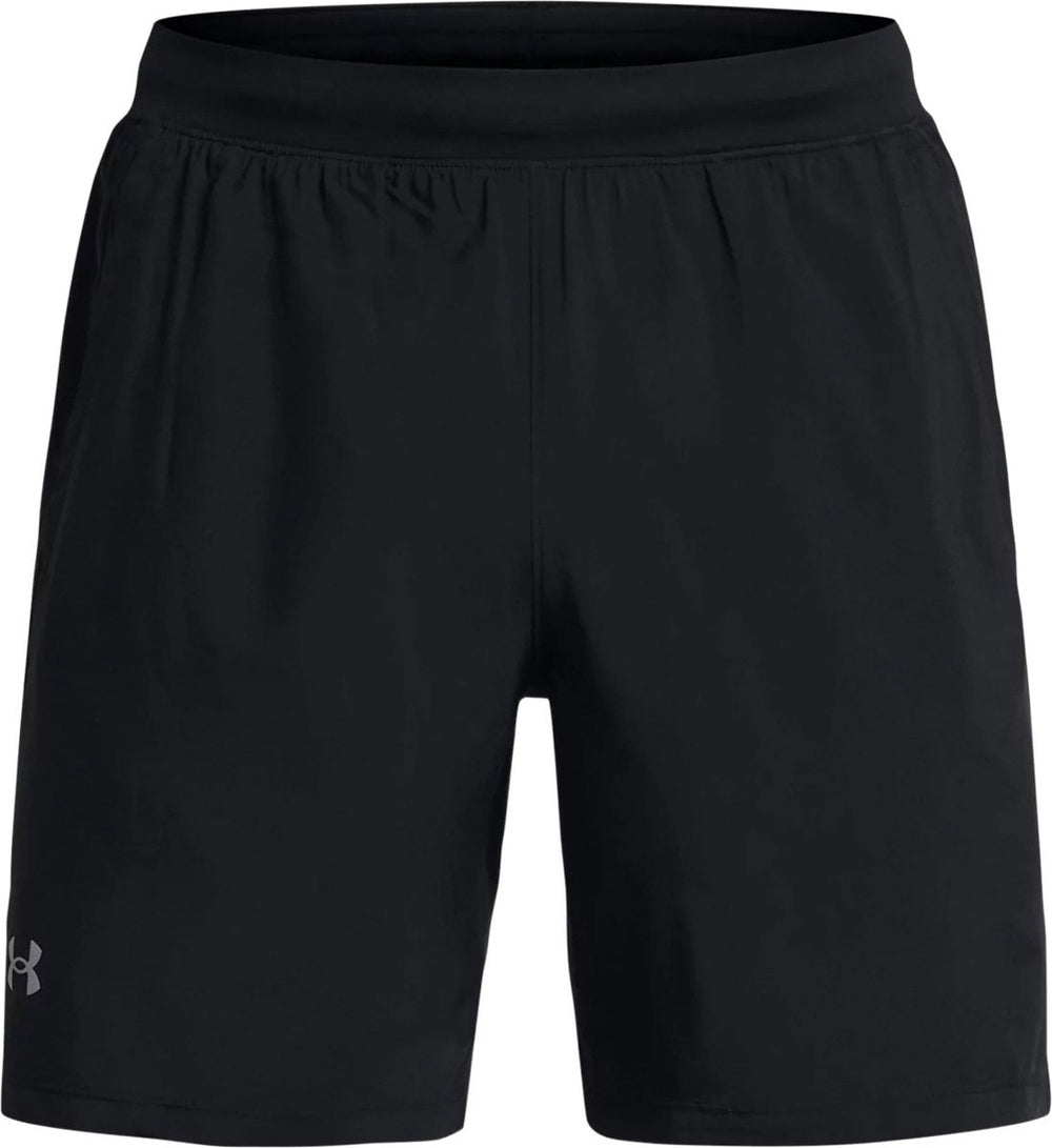 Under armour ua launch 7'' shorts heren sportbroek - zwart - wit