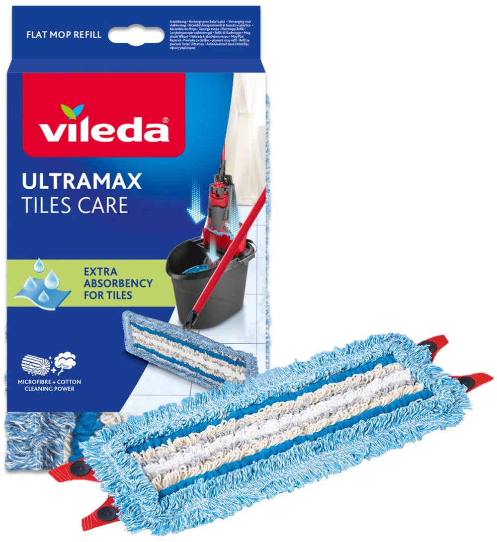 Vileda ultramax tile care vervanging - 1 per verpakking - speciale tegelhoes