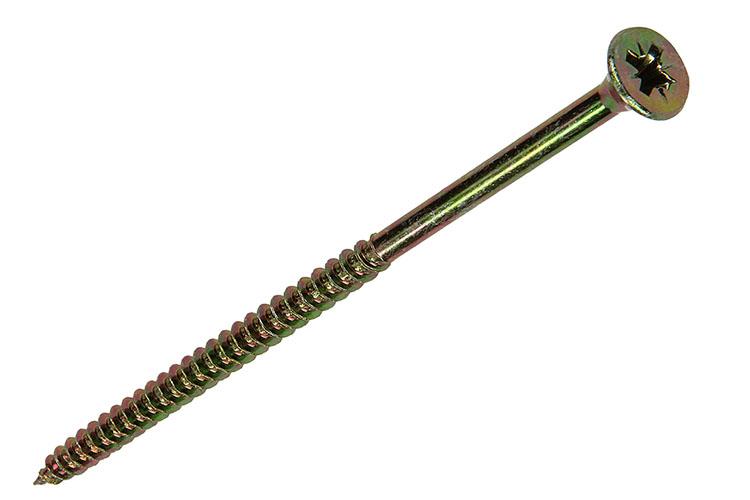 Mack 1017999 - spaanplaatschroef vz kop geelverz. 12st 6,0 x 120 mm | 5 stuks
