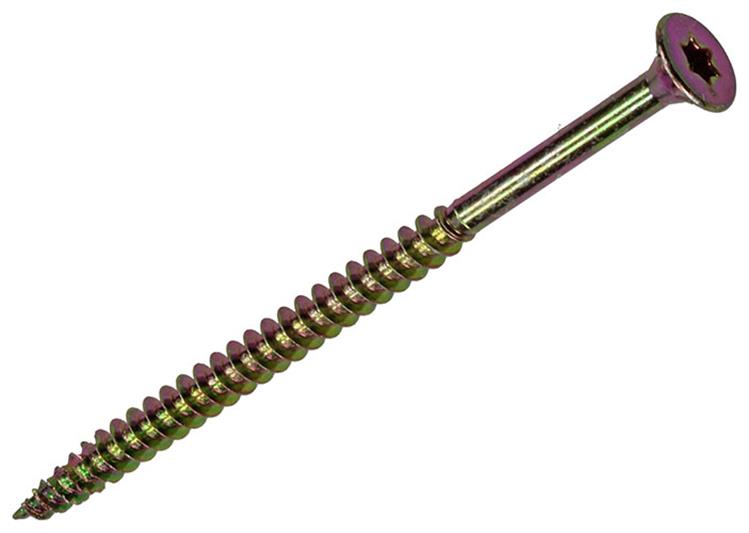 Mack 1018020 - spaanplschr.vzkop-zelfb. geelverz. 20 st 4,5 x 80 mm | 5 stuks