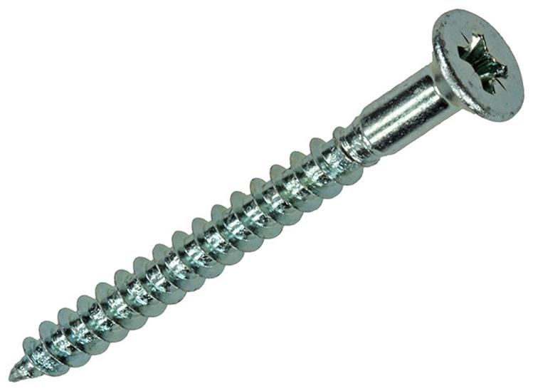 Mack 1018035 - schroef met kopboring staal verz. 24 st 4,5 x 50 mm | 5 stuks