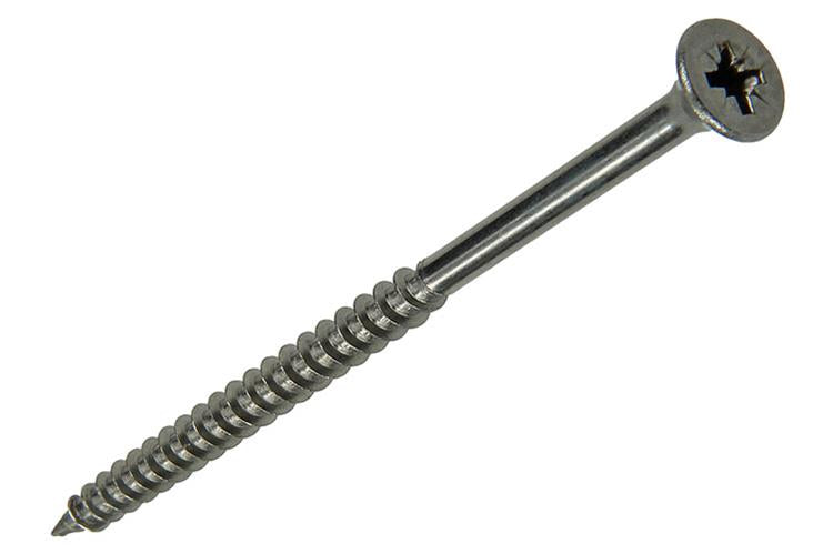 Mack 1020002 - spaanplaatschroef vz kop rvs 15 st 5,0 x 80 mm | 5 stuks