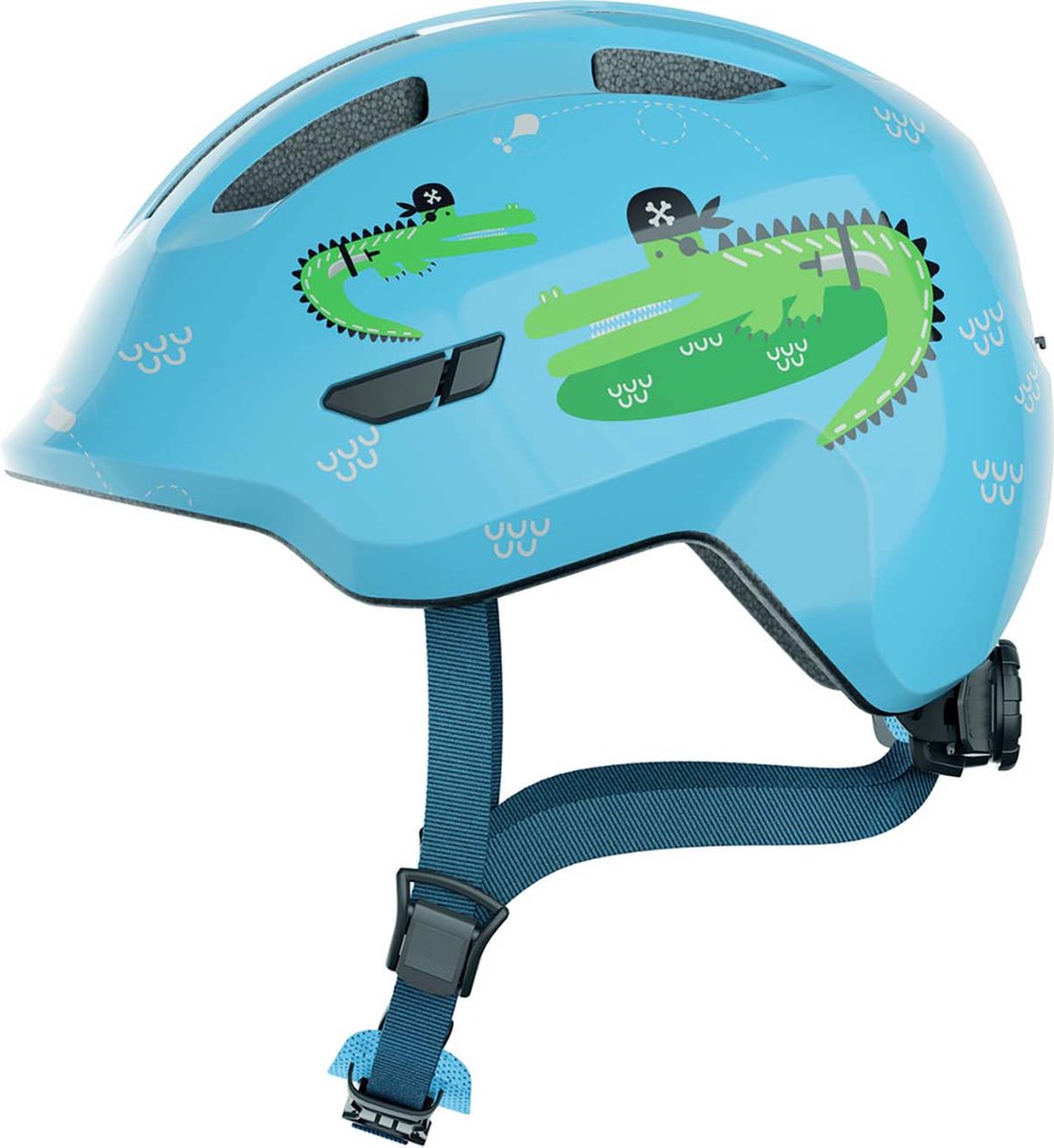 Abus Smiley 3.0 Blue Croco M 50-55cm helmet