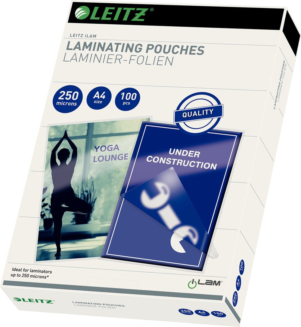 Leitz ilam - lamineerhoezen - a4 - 250 micron - 100 stuks