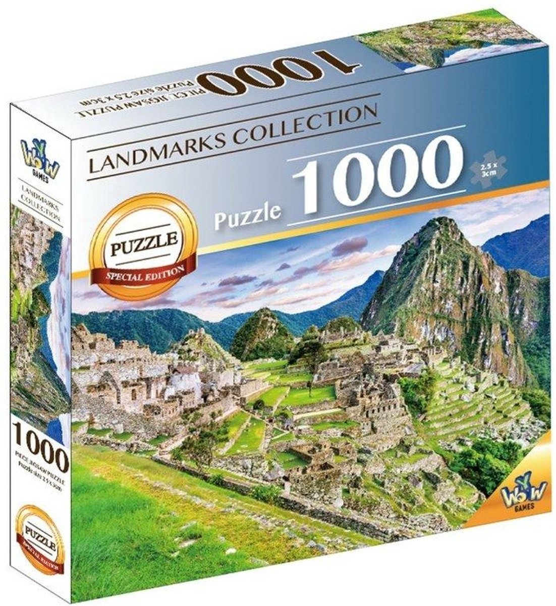 Braet puzzel 7 world wonders - macchu picchu 1000 stuks