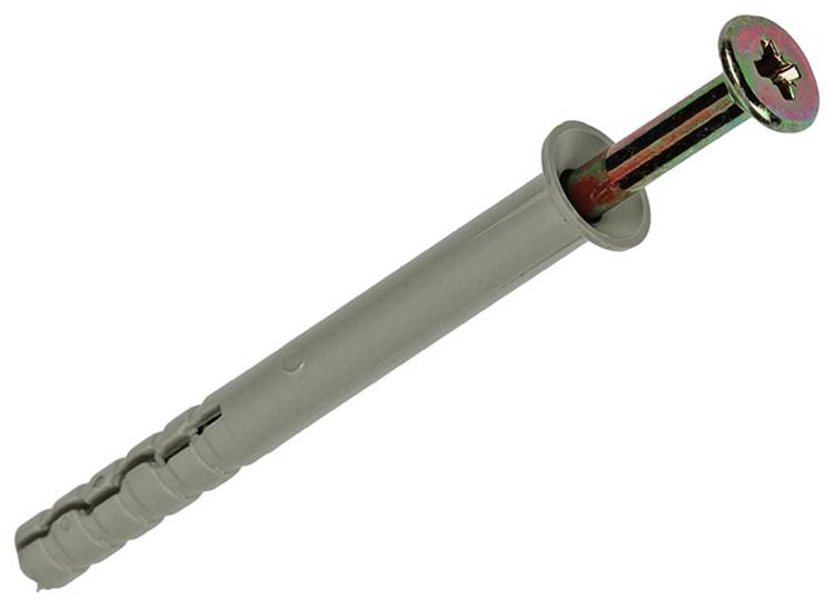 Mack 1018163 - nylon nagelplug polyamide 40 st 5 x 50 mm | 3 stuks