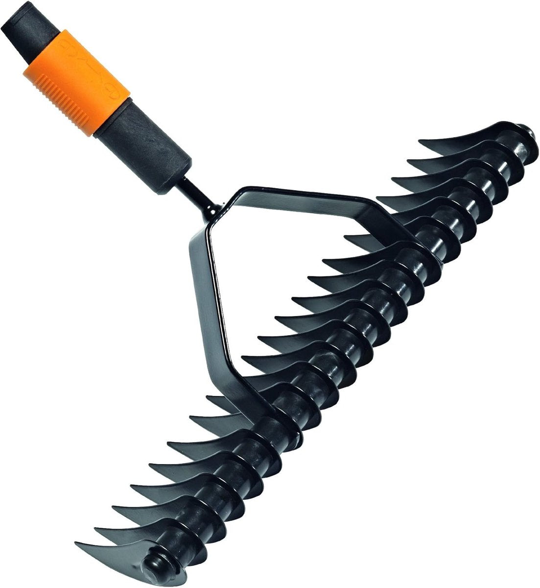 Fiskars quikfit verticuteerhark - tuingereedschap - hark opzetstuk - 370 mm