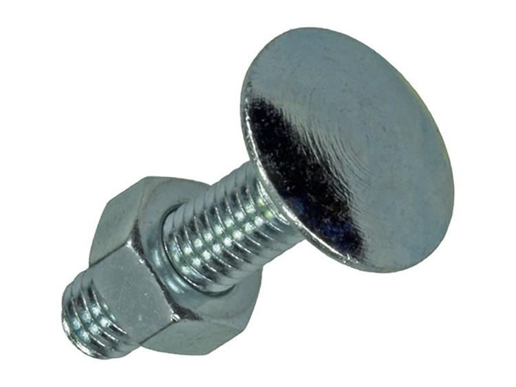 Mack 1020196 - houtbout + moer verzinkt 32 stm6 x 25 mm | 5 stuks