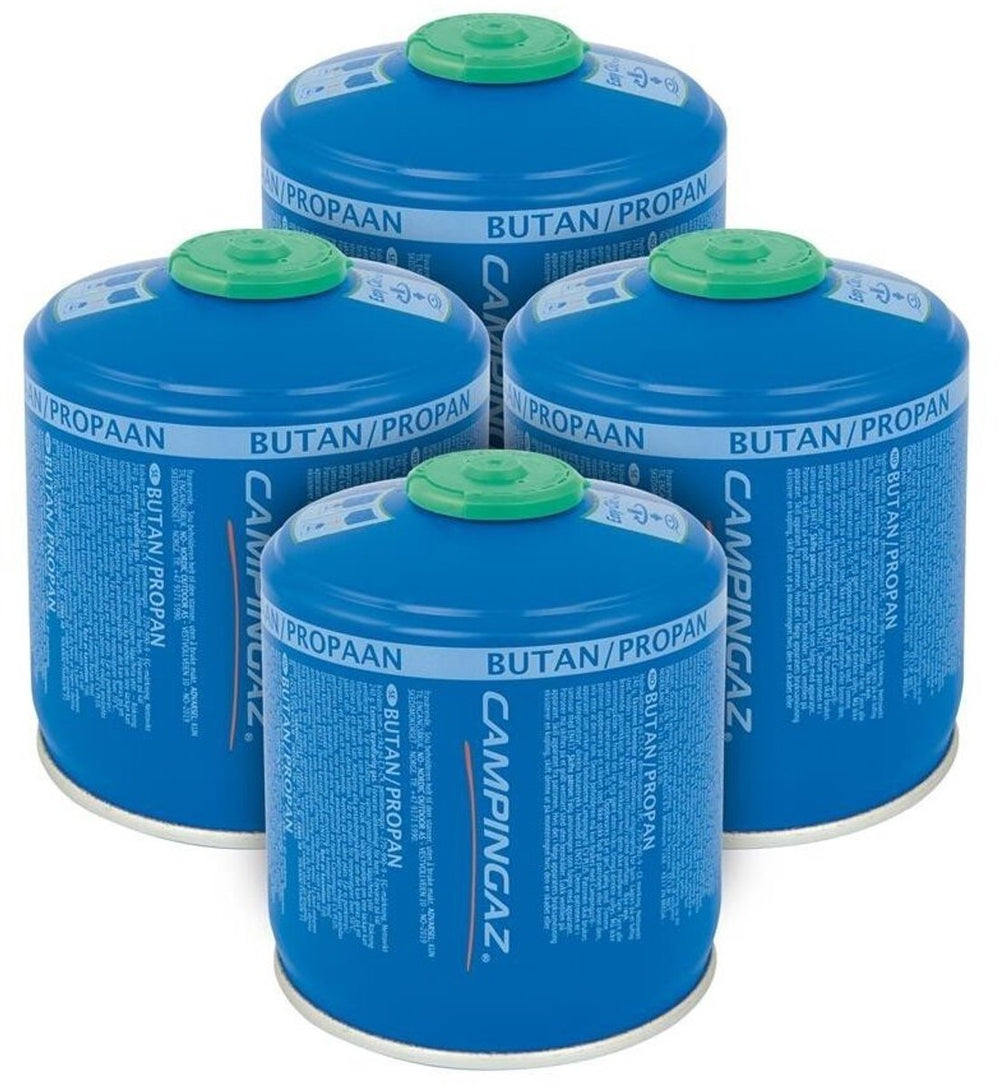 Campingaz cv300 plus cartridge - 4 stuks - kliksysteem - 240 gram butaan propaan - gas