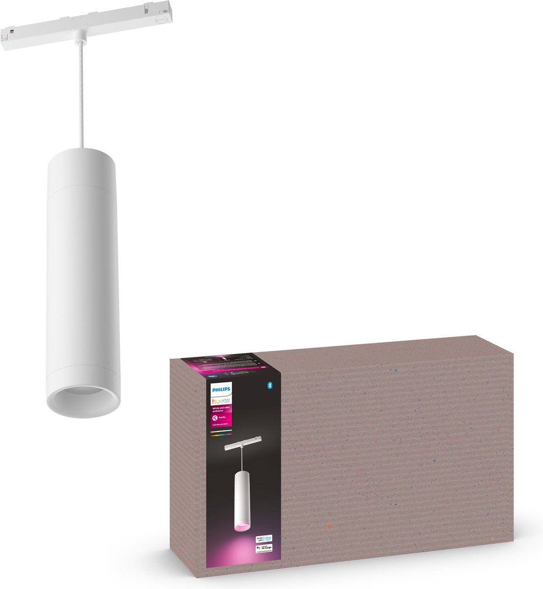Philips Hue Perifo Pendant Light - white and color ambiance - white - extension