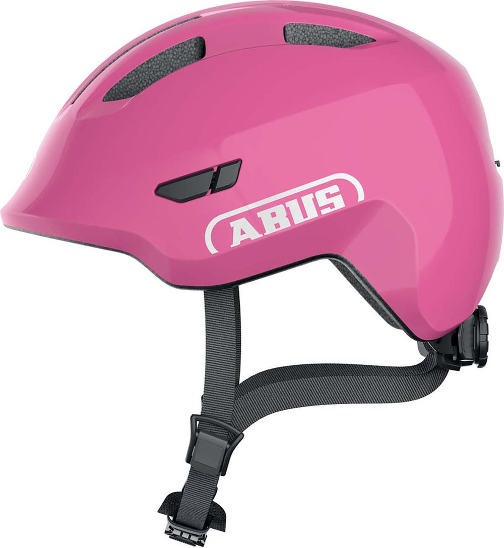 Abus helm smiley 3.0 glanzend roze s 45-50cm