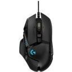 Gaming-muis logitech g502 hero zwart