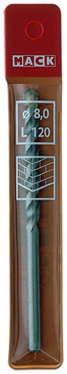 Mack 1018440 - steenboor ø 8,0 x 120 mm | 5 stuks