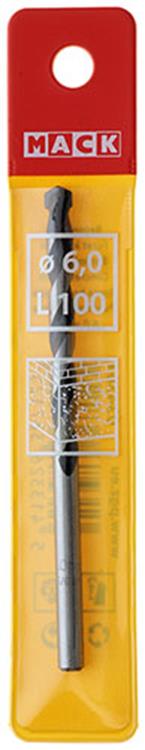 Mack 1018446 - betonboor din 8039 ø 6,0 x 100 mm | 5 stuks