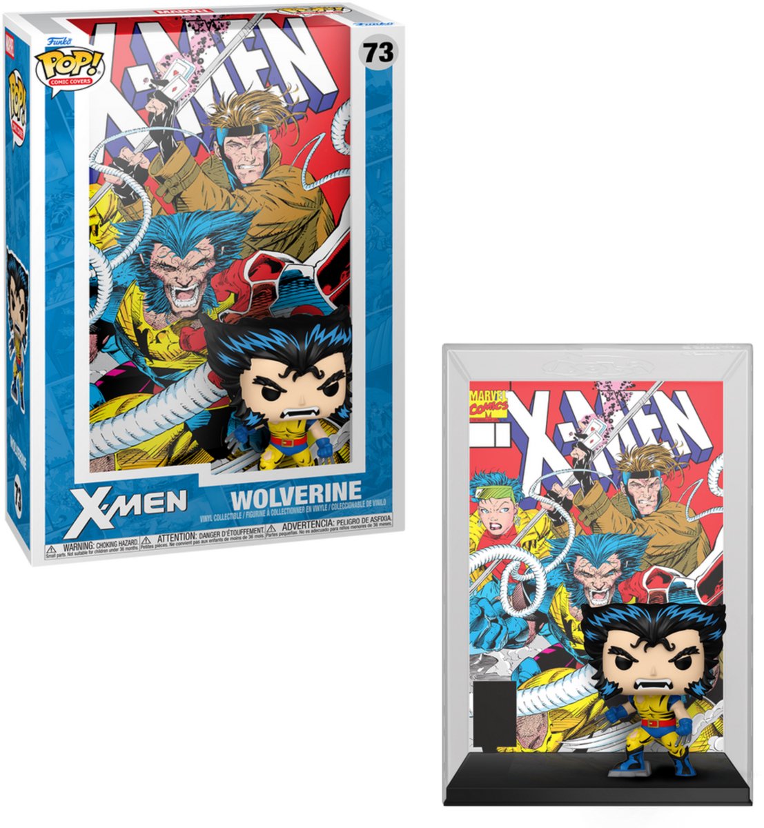Funko marvel pop! comic cover vinyl figure x-men #4 9 cm pop! figuur