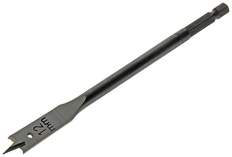 Mack 1018515 - platte houtboor din 7487 ø 12,0 x 160 mm | 5 stuks