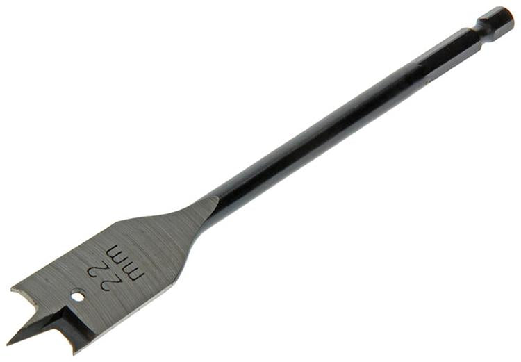 Mack 1018520 - platte houtboor din 7487 ø 22,0 x 160 mm | 5 stuks