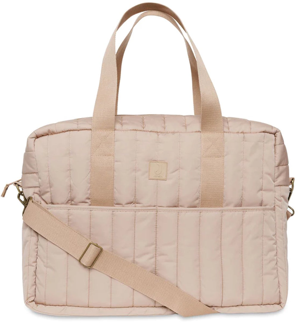 Jollein baby luiertas - puffed moos - biscuit