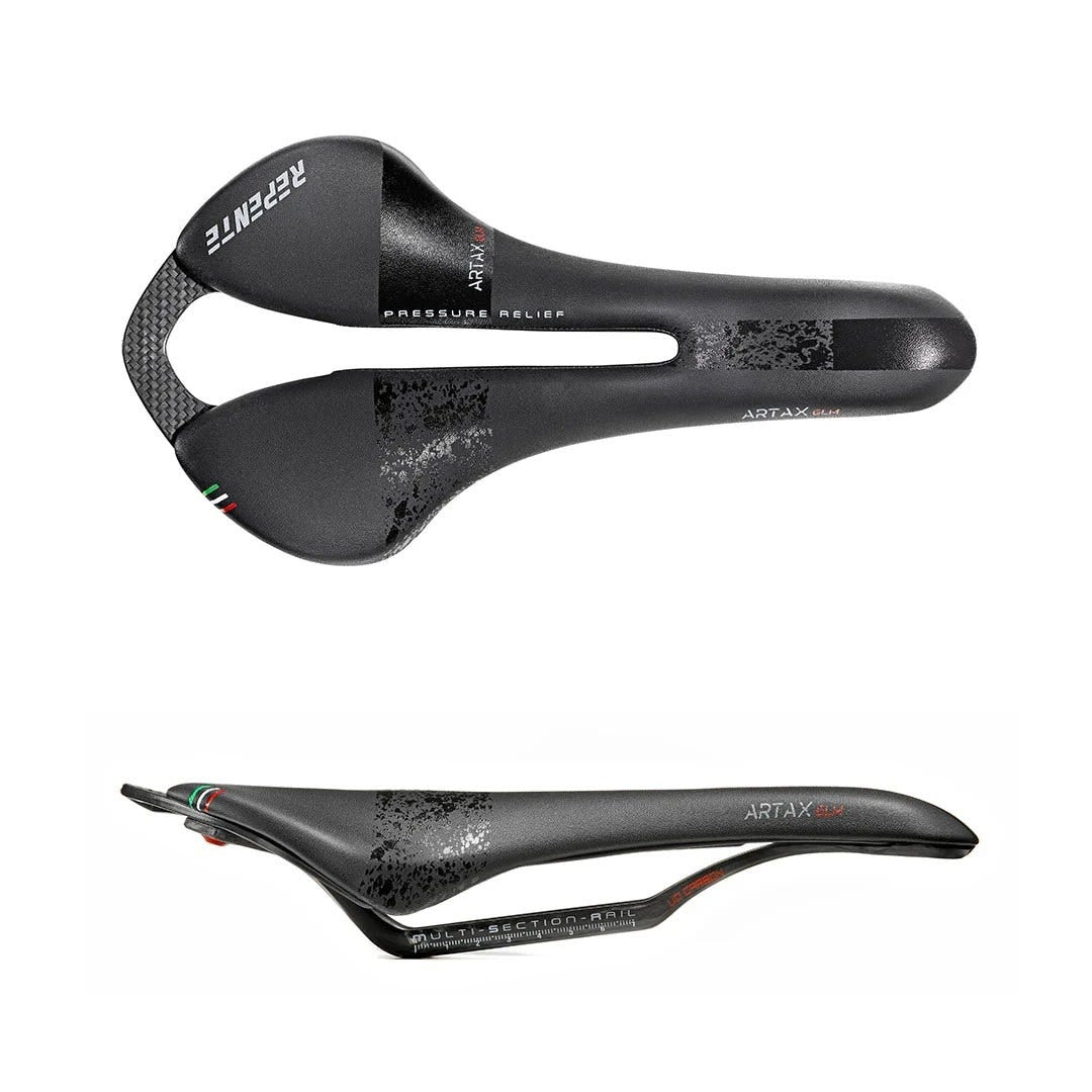 F-tech repente zadel artax glm 142mm lcf technologie carbon rails black mud