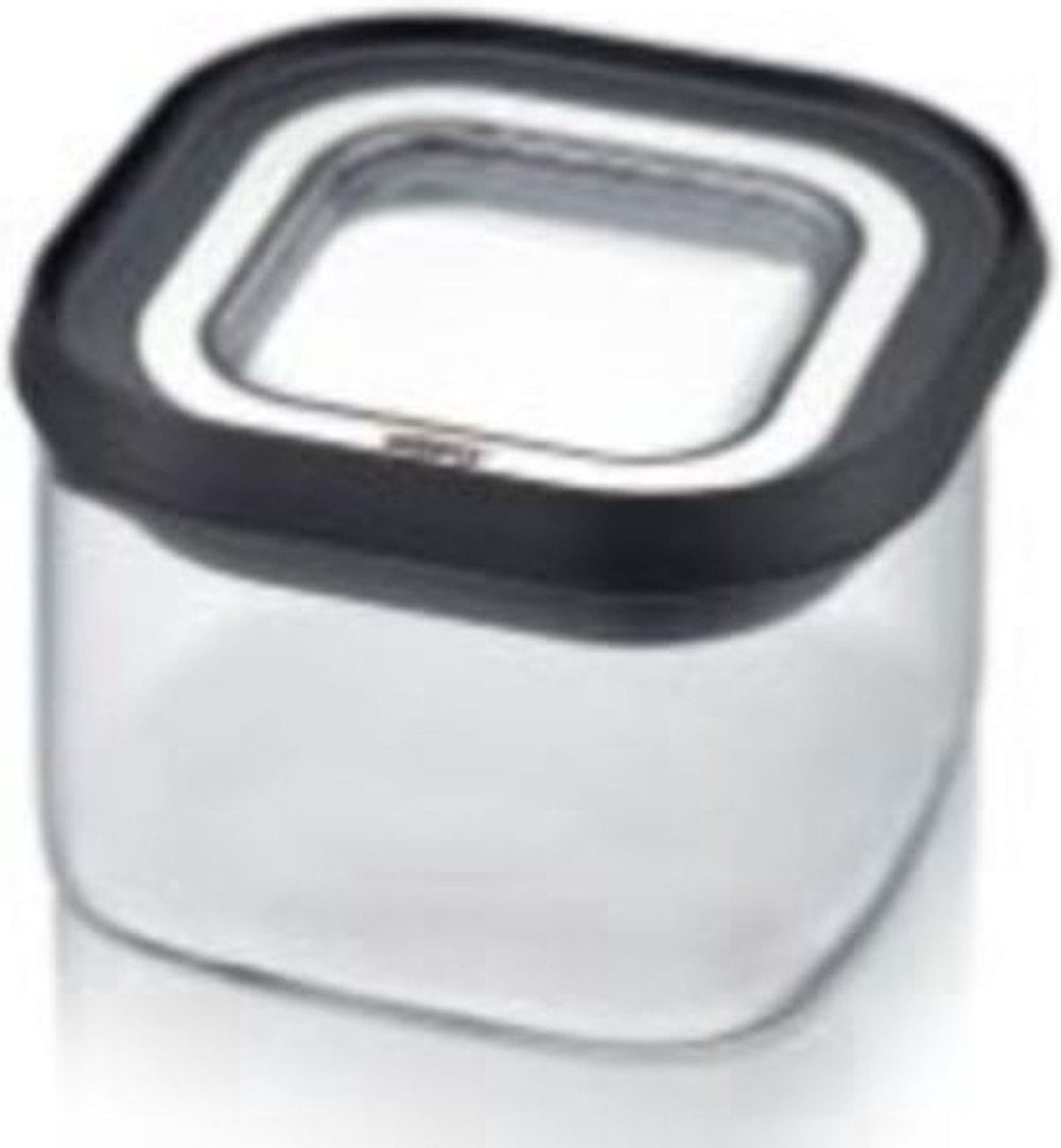 Gefu pantry voorraadbus – 400 ml – borosilicaatglas – luchtdicht stapelbaar