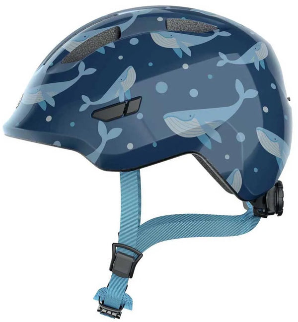 Abus helm Smiley 3.0 Blauw whale M 50-55cm