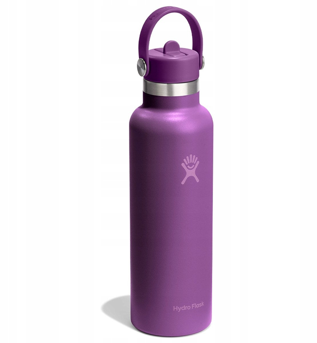 Hydro flask standard mouth flex straw cap drinkfles (621 ml) - beachplum