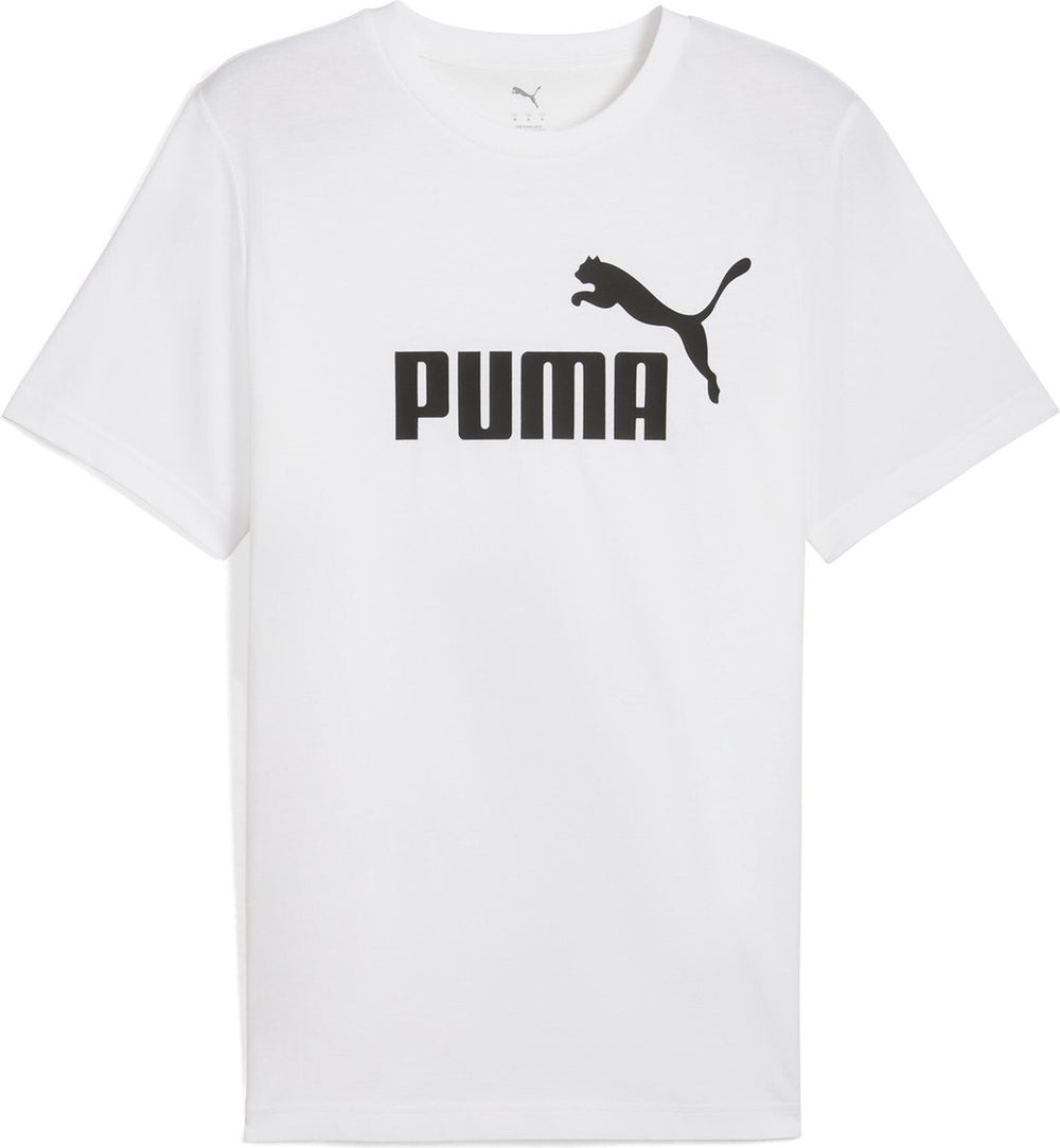 Puma ess no. 1 logo tee heren tshirt - white