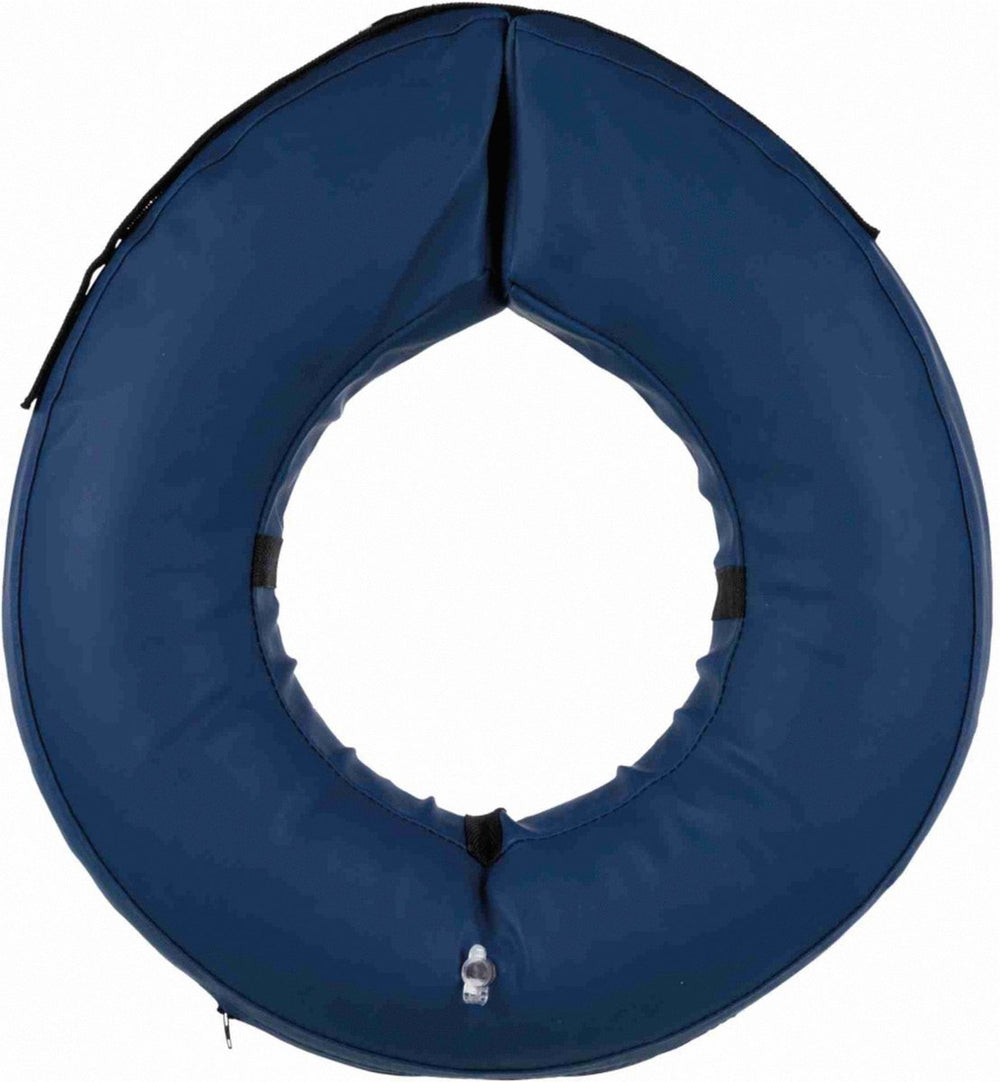 Trixie beschermkraag opblaasbaar blauw - beschermnekkraag - 40-45 cm