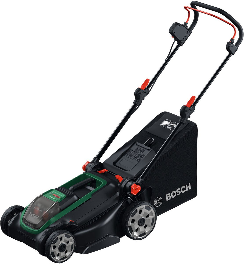 Bosch rotak 18v2-43 - grasmaaier - zonder accu en oplader - inclusief mulchplug