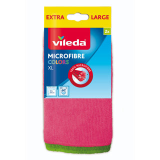 Vileda microvezeldoek kleuren xl 2 stuks