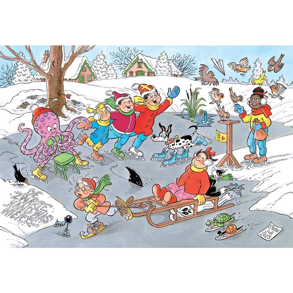 Jumbo jan van haasteren junior schaatsen (240 stukjes) fsc mix 70%