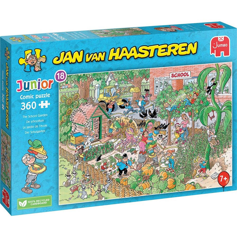 Jumbo jan van haasteren junior de schooltuin (360 stukjes) fsc mix 70%