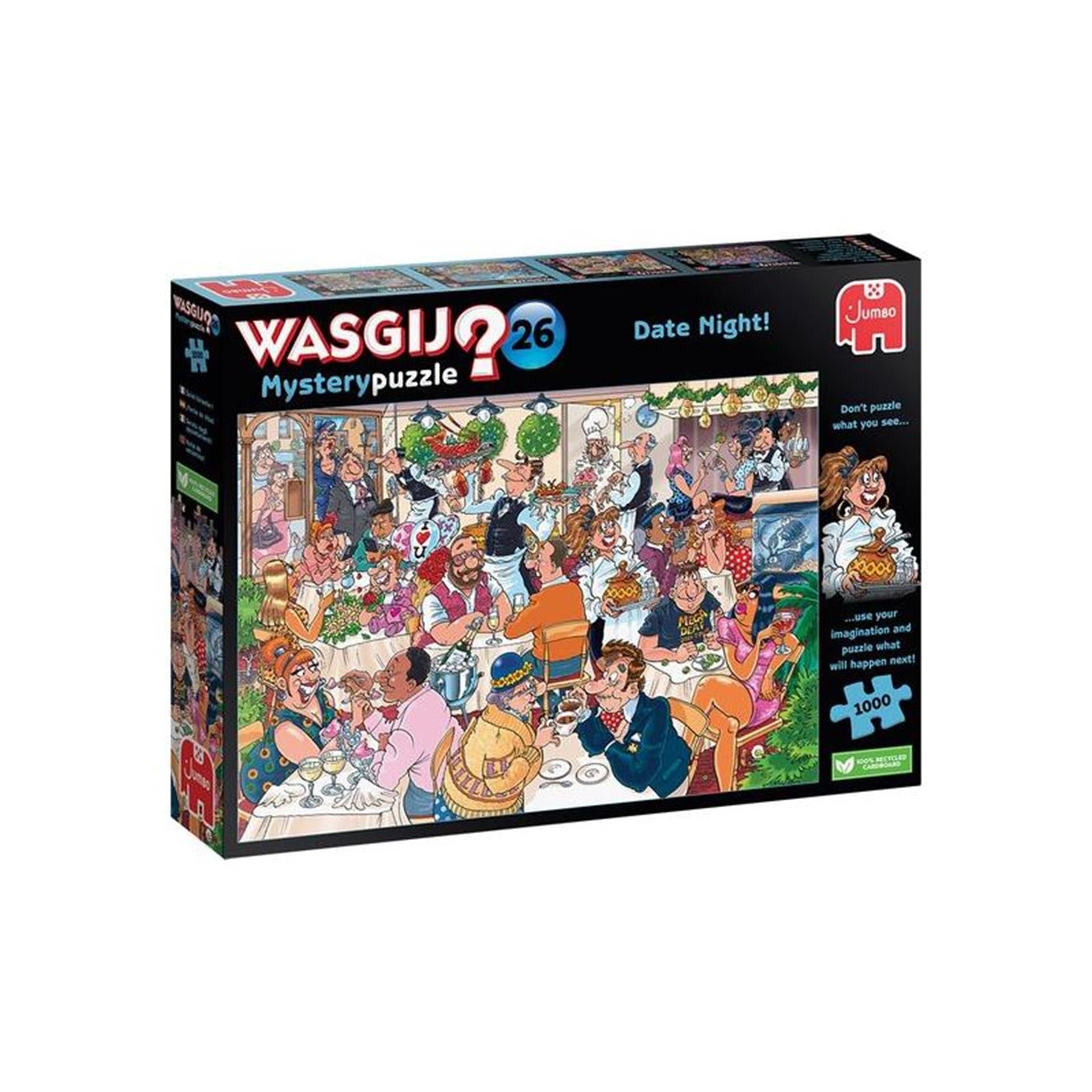 Jumbo wasgij mysterie 26 legpuzzel - date night!, 1000st.