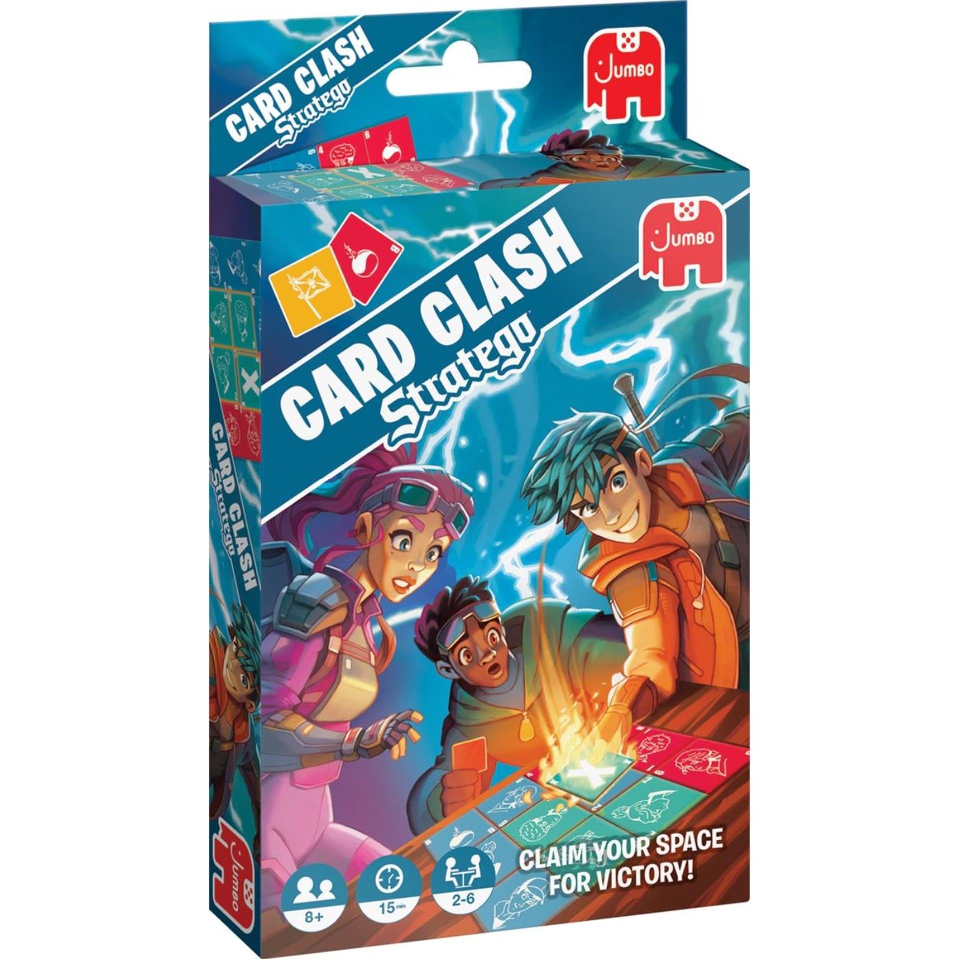 Jumbo stratego card clash kaartspel
