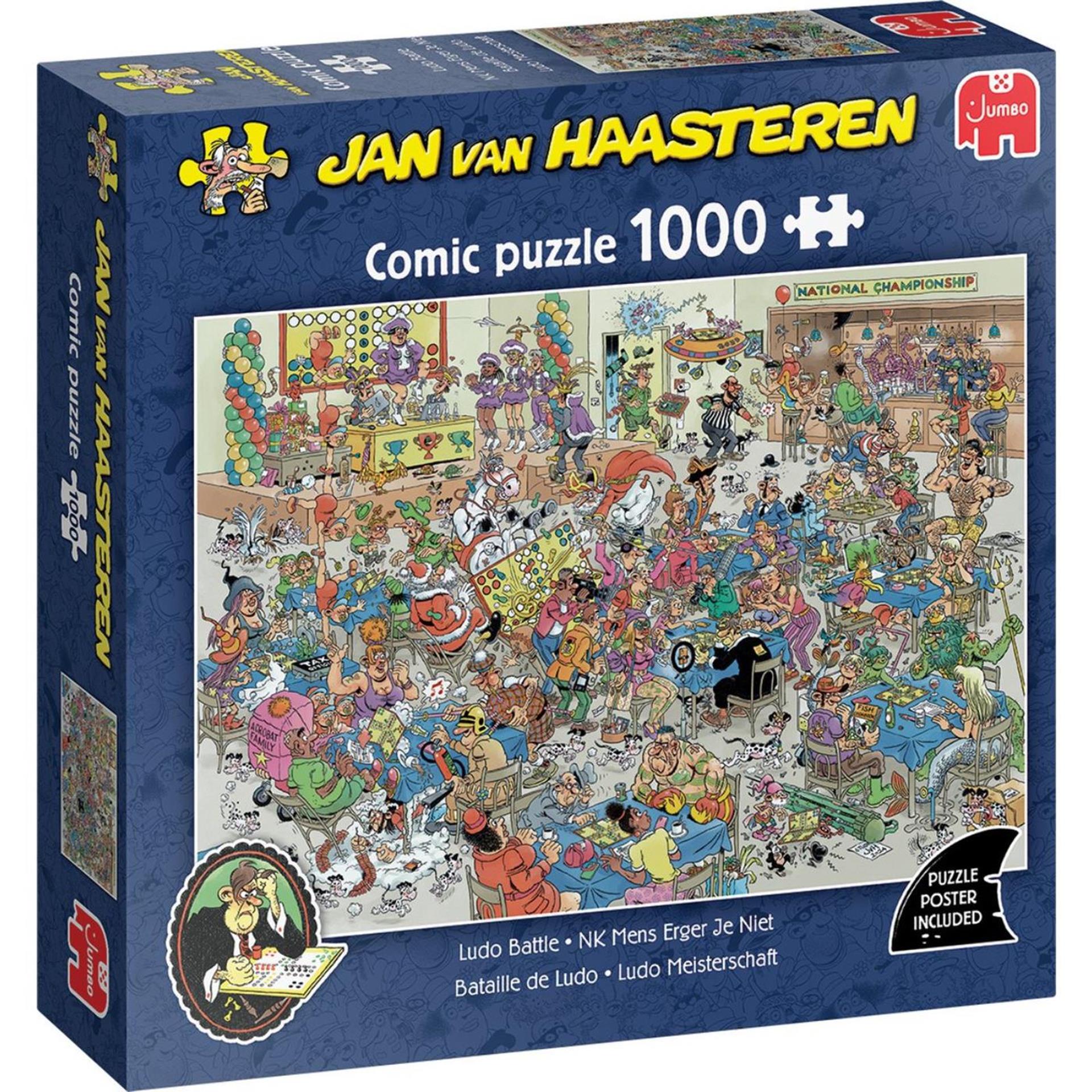 Jumbo jvh puzzel nk mens erger je niet 1000st