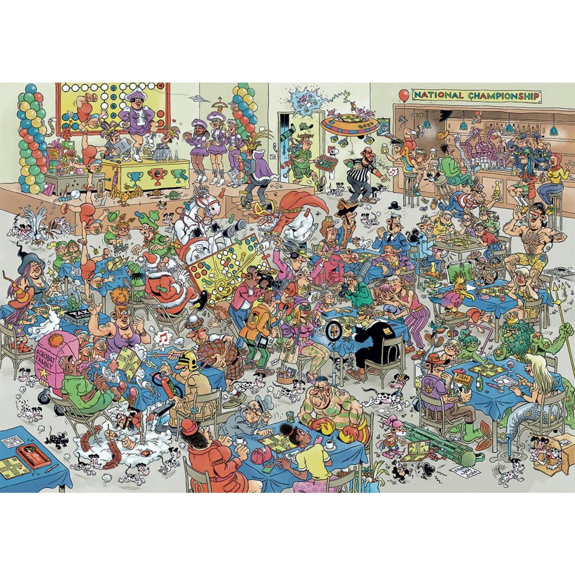 Jumbo jvh puzzel nk mens erger je niet 1000st