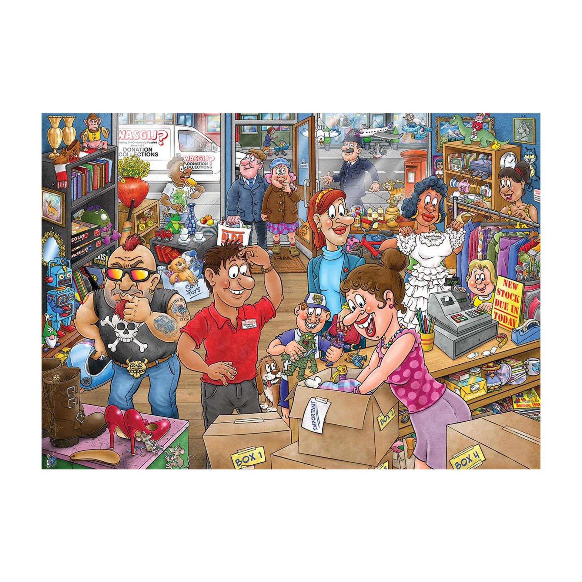 Jumbo wasgij mystery 29 - donatiedebacle! - 1000 stukjes puzzel - legpuzzel volwassenen