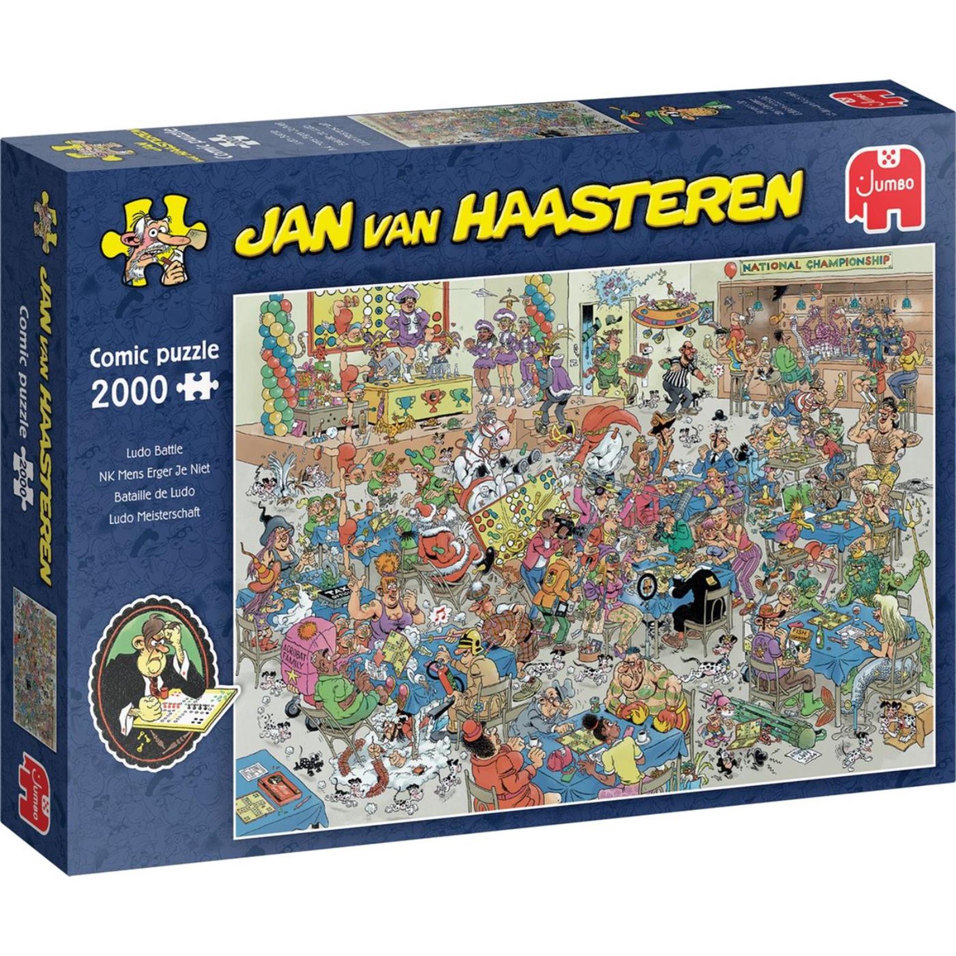 Jumbo jvh puzzel nk mens erger je niet 2000st