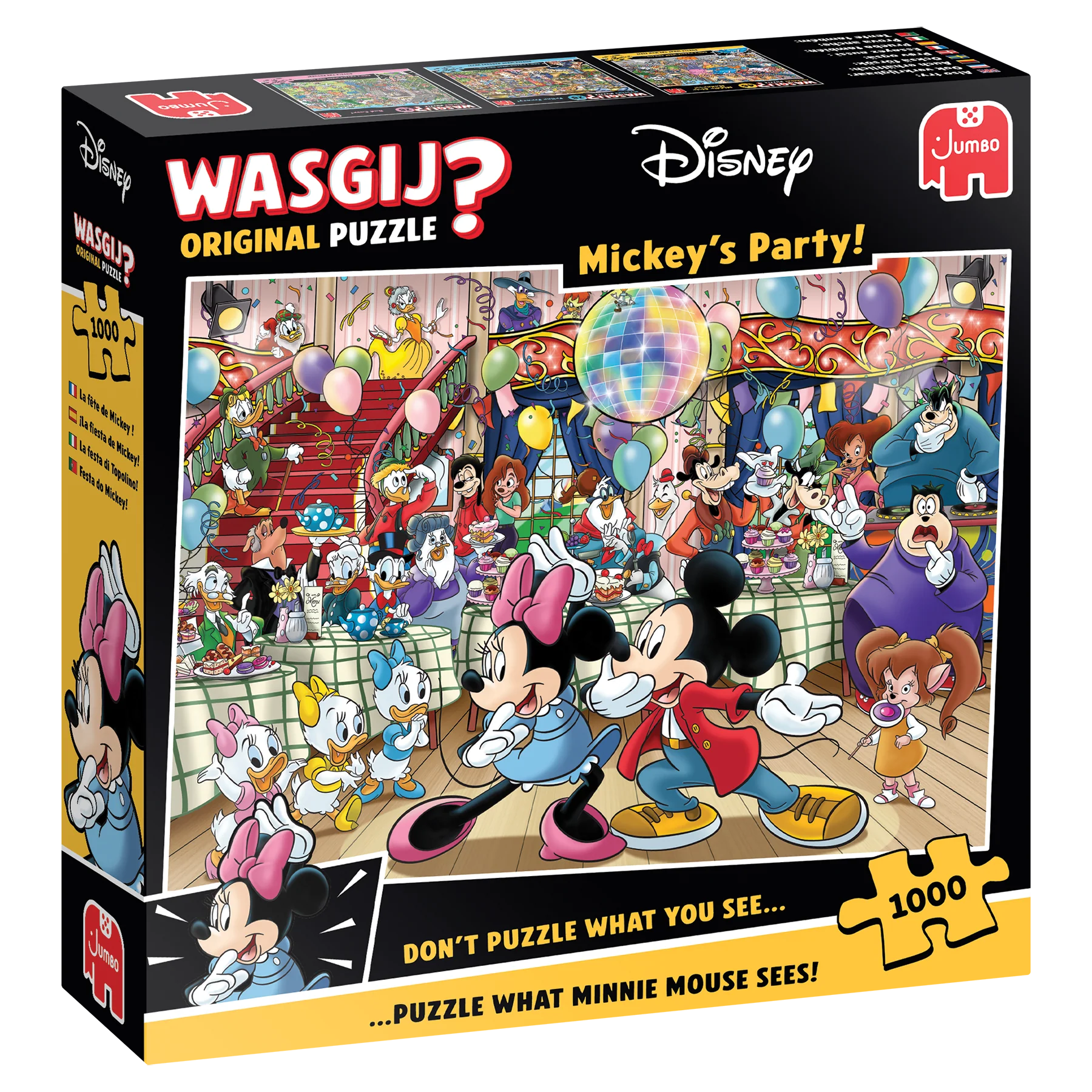 Wasgij originele disney - mickey's feestje! 1000 stukjes