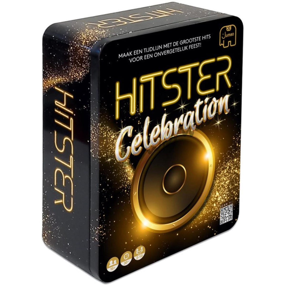 Jumbo hitster celebration – nederlandstalig muziekspel – luxe editie – partyspel – actiespel