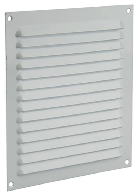 Renson 1015069 - schoepenrooster plat alu wit 200x200mm | 10 stuks