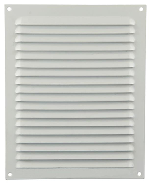 Renson 1015072 - schoepenrooster plat alu wit 200x250mm | 10 stuks
