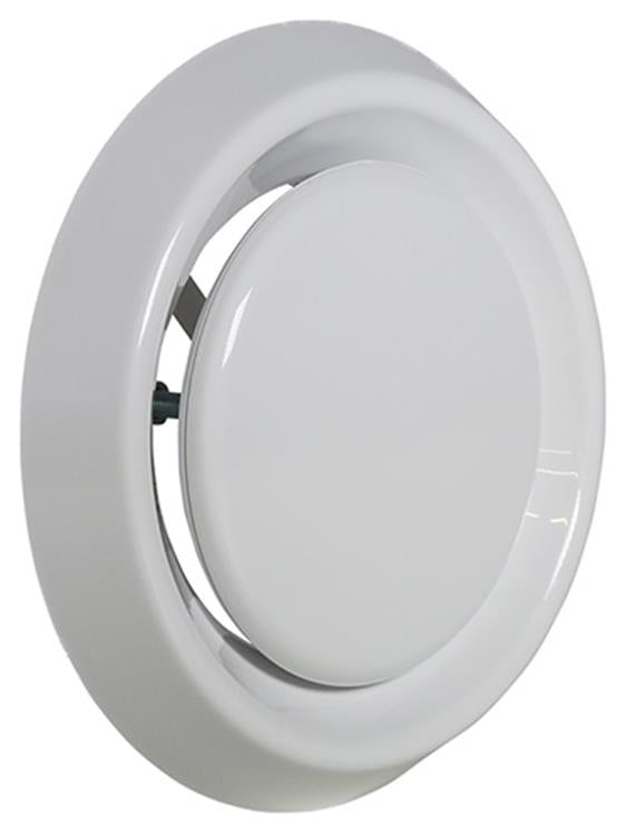 Renson 1006746 - afz.ventiel pvc736 wit ø125 | 1 stuks