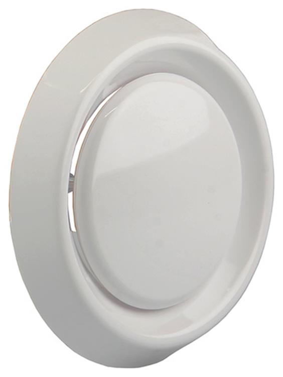 Renson 1006380 - afzuigventiel inbouw 736 dia pvc ø125 | 2 stuks