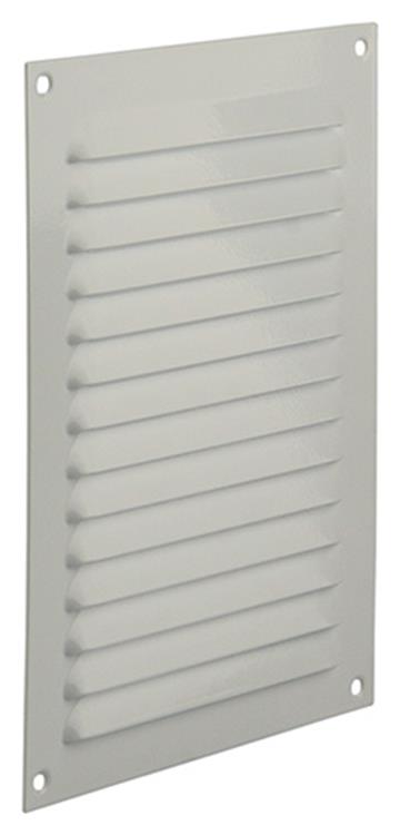 Renson 1006303 - schoepenrooster vlak alu ral 9010 150x200mm | 10 stuks