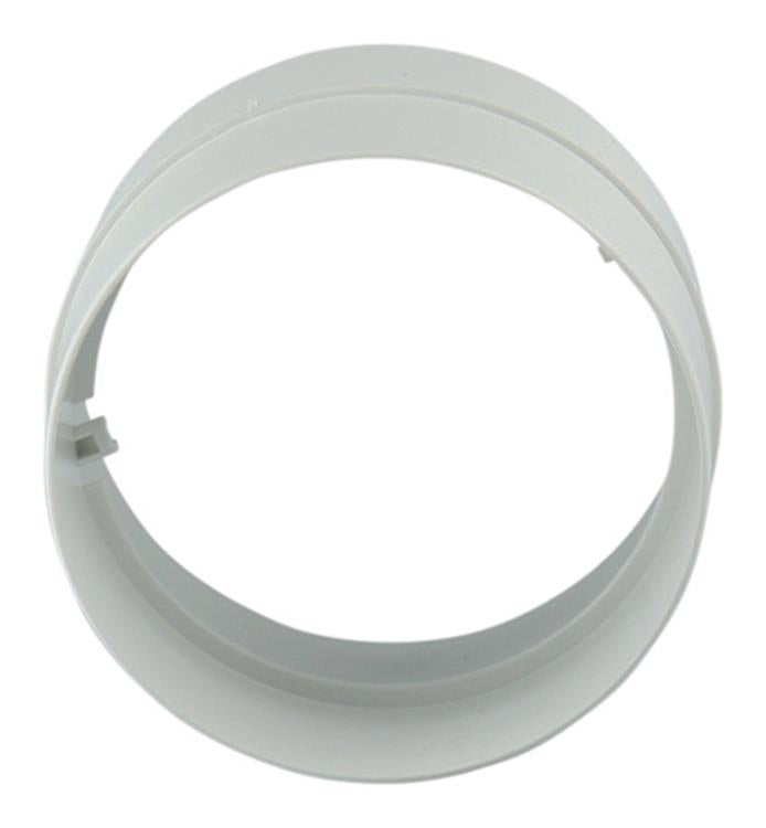 Renson 1006395 - pvc verbindingsstuk 7006 wit ø 100 | 4 stuks
