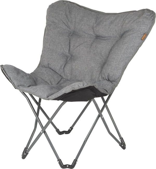 Bo-camp - urban outdoor - vlinderstoel - redbridge - m - oxford polyester - grijs