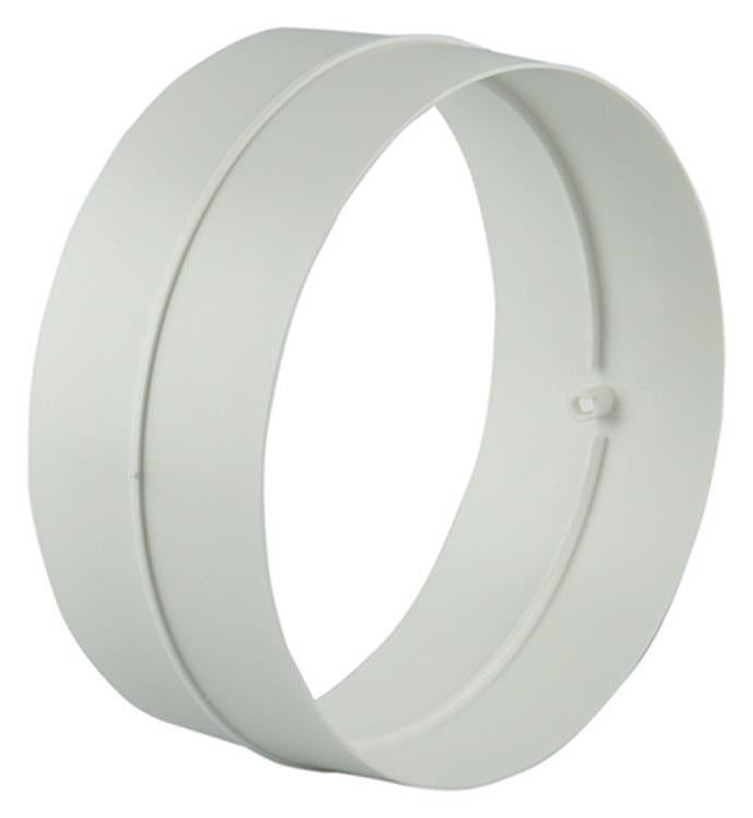 Renson 1006396 - pvc verbindingsstuk 7006 wit ø 125 | 4 stuks
