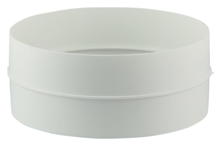 Renson 1006397 - pvc verbindingsstuk 7006 wit ø 150 | 4 stuks